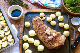 Colita cuadril USA angus choice x kg ( pza 1.2 kg aprox )