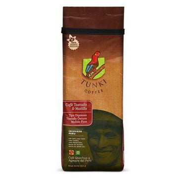 Ground roasted espresso coffee 250g