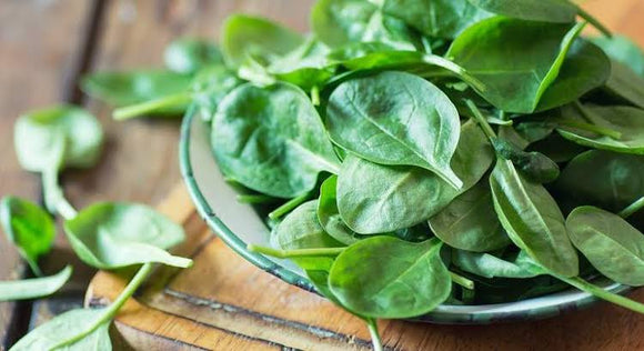 Espinaca lavada y lista para usar x 1kg