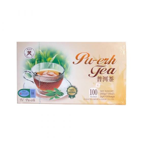 Butterfly Pu-erh tea x 100 bolsas 2gr/bol