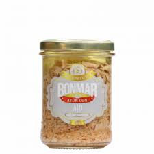 Atún Trozos con Ajo en aceite vegetal Bonmar X 180gr x 12 unids