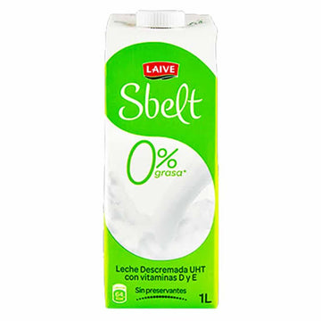 Leche Sbelt x 4 unids 0%