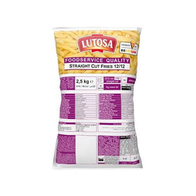 French Fries Lutosa 12mm Straigth cut  Bol 2.5kg