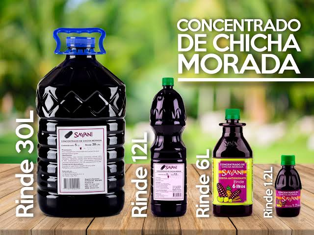 Sayani concentrado de chicha morada 2Lt