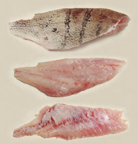 Mero (CHERNIA) filete con piel 400-600 gr