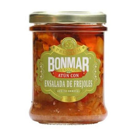 Atún Trozos con ensalada de Frejol en aceite vegetal
 x 180grs
 x 12 unids