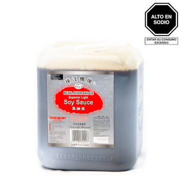 Dark Soy Sauce with Pearl River Bridge Mushrooms 8L