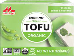 Mori Nu silken tofu organic caja 340gr