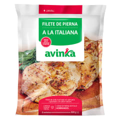 Filete de pierna pierna a la italiana 330gr Avinka
